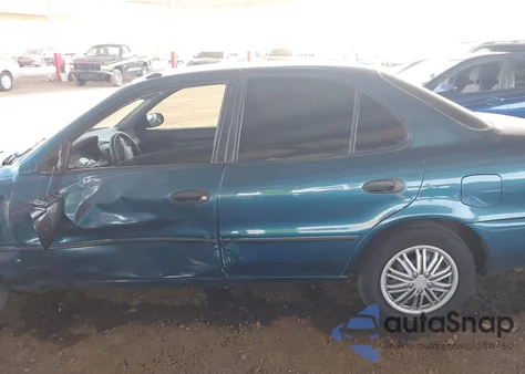 1993 Geo Prizm Lsi from USA, damaged, VIN 1Y1SK5385PZ045907